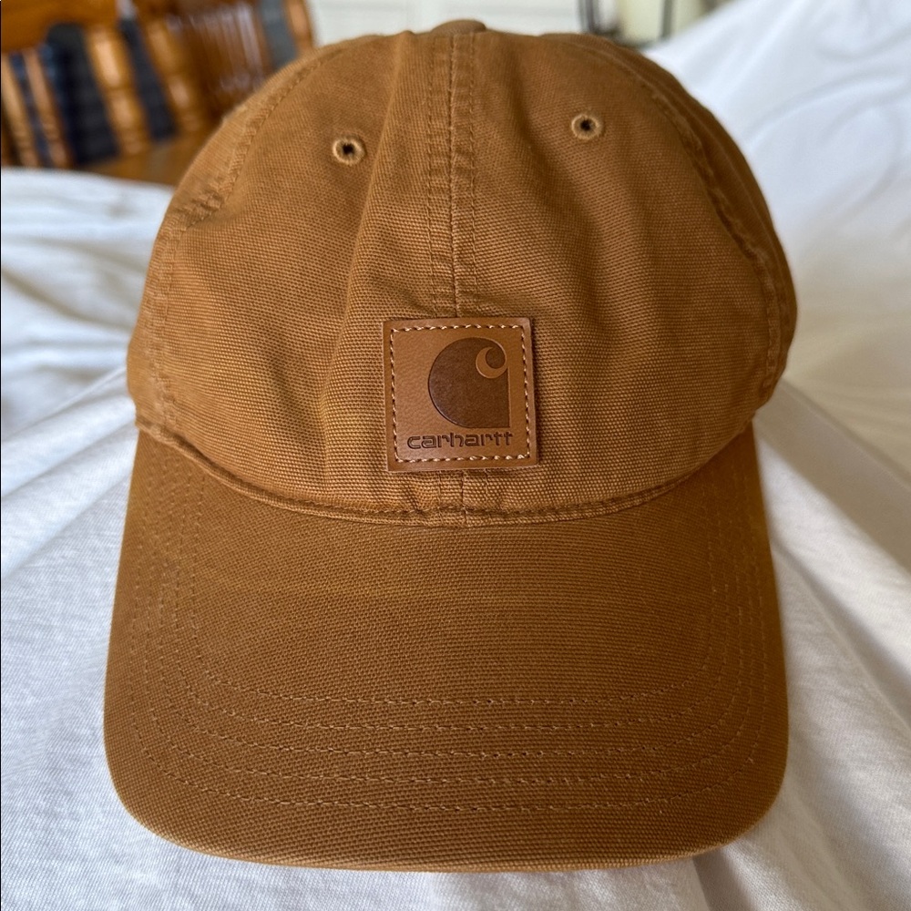 Carhartt Men’s Cotton Canvas Odessa Hat Cap in Carhartt Brown.  Unisex